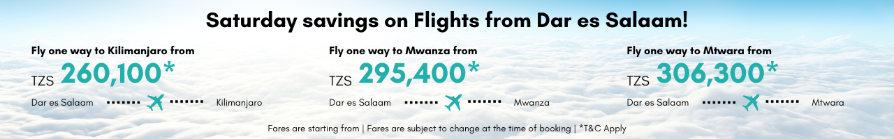 Multiple fares Saturday savings